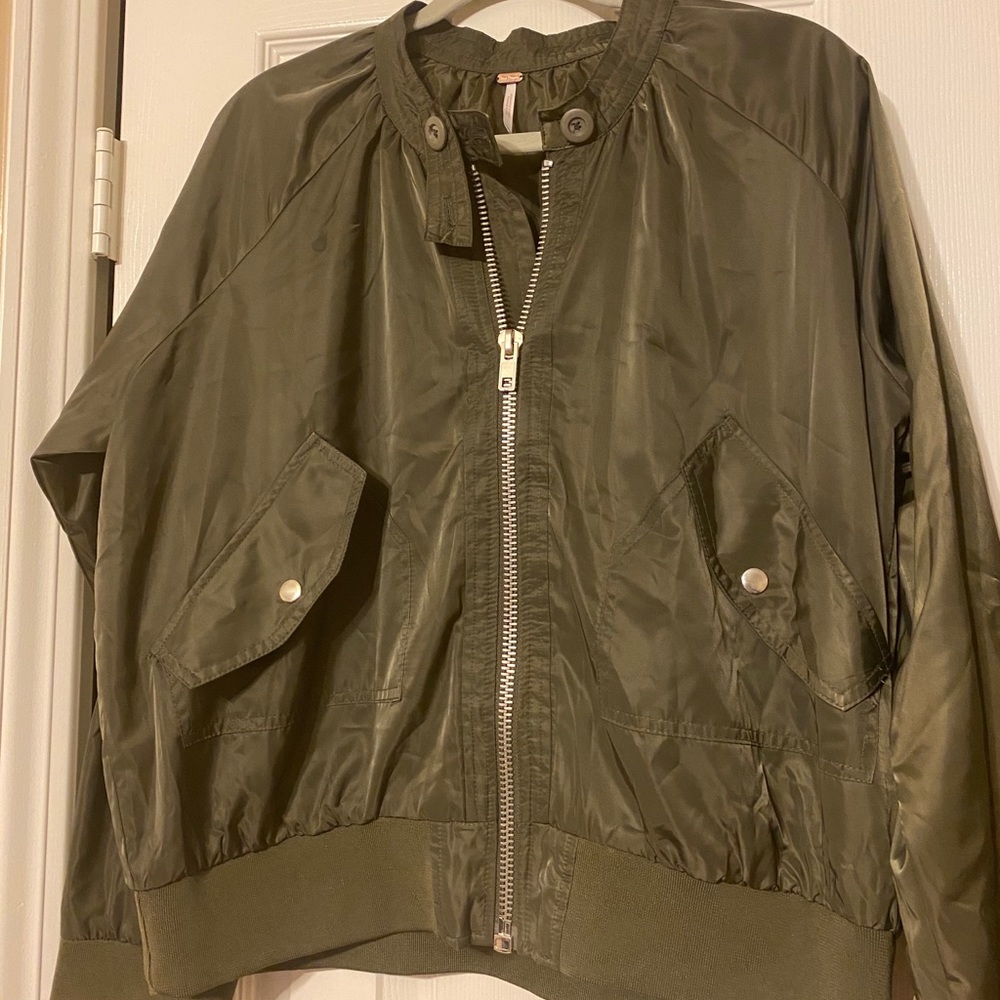 Free people bomber jacket